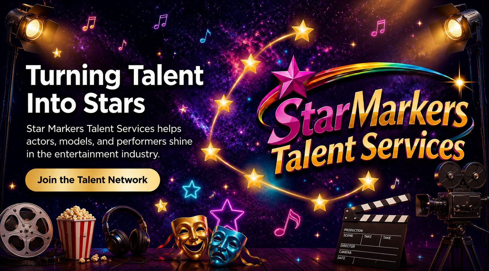 Star Makers Talent Services Banner 2